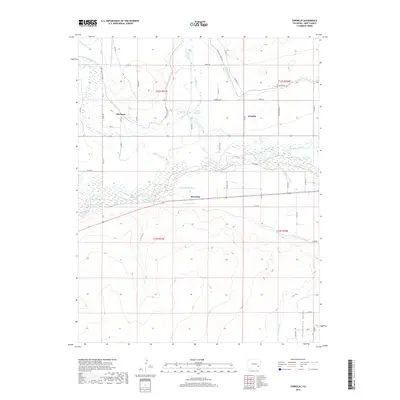 2019 Map of Cornelia, 2019 Print