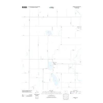 2013 Map of Cornelia, 2013 Print
