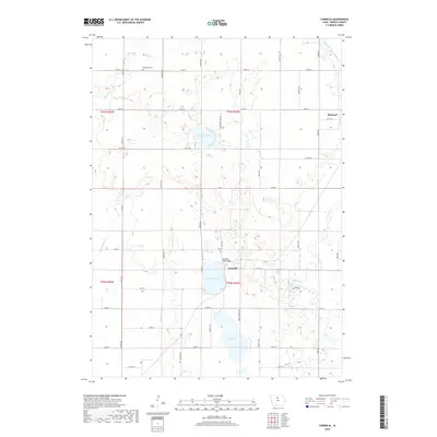 2018 Map of Cornelia, 2018 Print