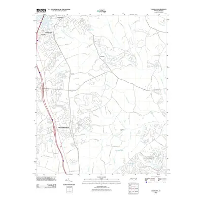 2010 Map of Cornelius, 2010 Print