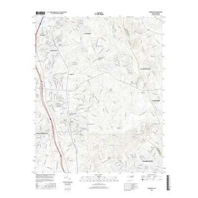 2016 Map of Cornelius, 2016 Print