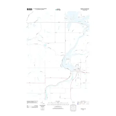 2013 Map of Cornell, 2013 Print