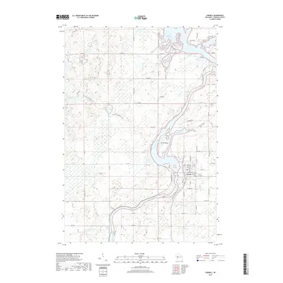 2018 Map of Cornell, 2018 Print
