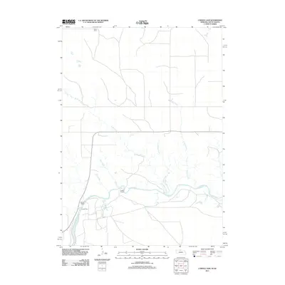 2011 Map of Cornell Dam, 2011 Print