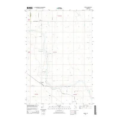 2014 Map of Cornell, 2014 Print