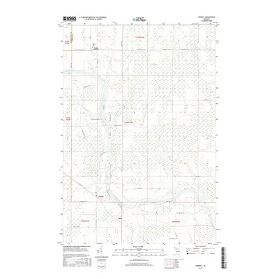 2017 Map of Cornell, 2017 Print