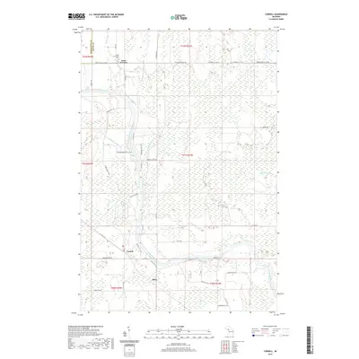 2019 Map of Cornell, 2019 Print