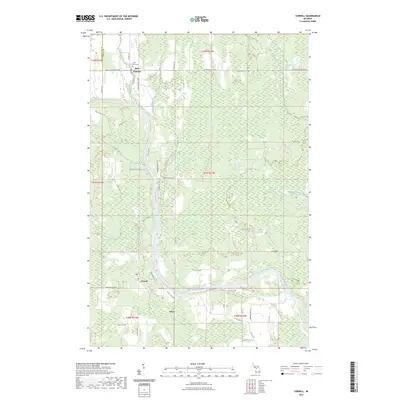 2023 Map of Cornell, 2023 Print