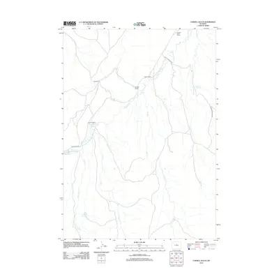 2012 Map of Cornell Gulch, 2012 Print