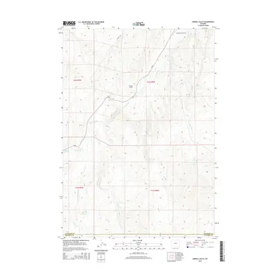 2015 Map of Cornell Gulch, 2015 Print