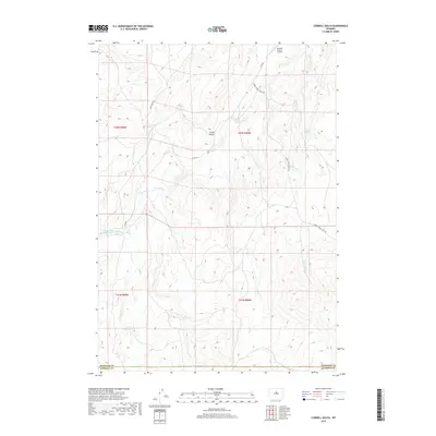 2017 Map of Cornell Gulch, 2017 Print