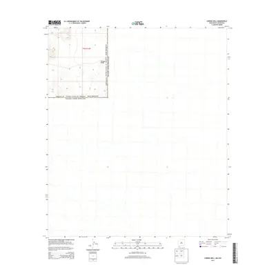 2013 Map of Corner Well, 2013 Print