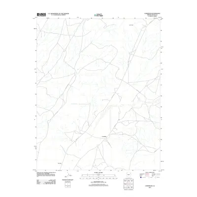 2011 Map of Cornfields, 2011 Print