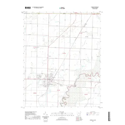 2020 Map of Corning, 2020 Print
