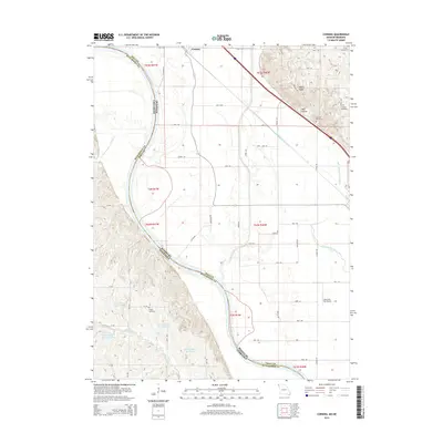 2014 Map of Corning, 2014 Print