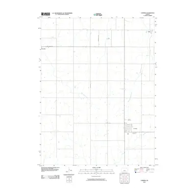 2009 Map of Corning, 2009 Print