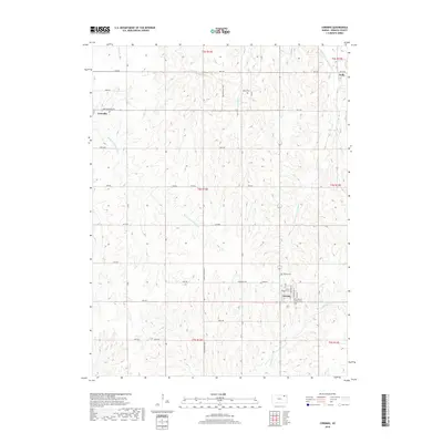 2018 Map of Corning, 2018 Print