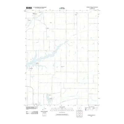 2010 Map of Corning North, 2010 Print