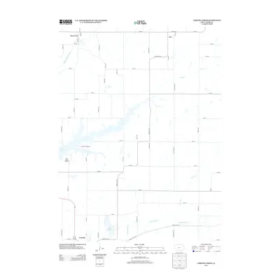 2013 Map of Corning North, 2013 Print