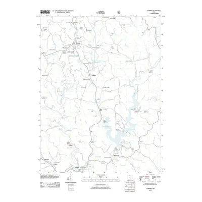2011 Map of Corning, 2011 Print
