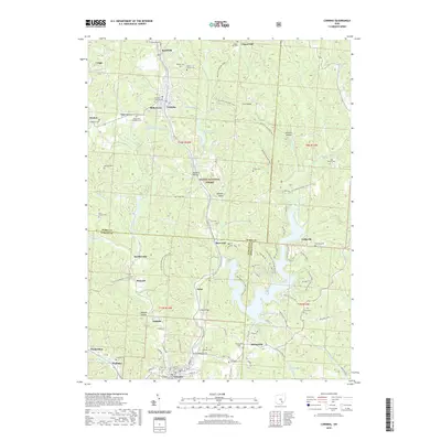 2019 Map of Corning, 2019 Print
