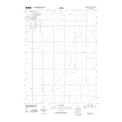 2010 Map of Corning South, 2010 Print