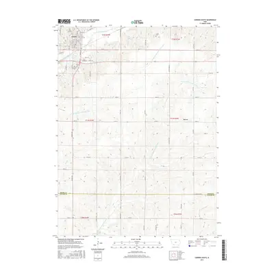 2015 Map of Corning South, 2015 Print