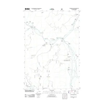 2011 Map of Cornish Gulch, 2011 Print