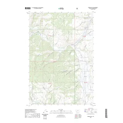 2023 Map of Cornish Gulch, 2023 Print