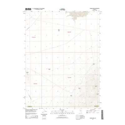 2014 Map of Cornish Peak, 2014 Print