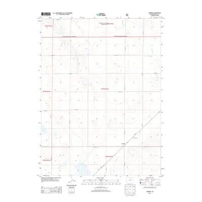2013 Map of Cornish, 2013 Print