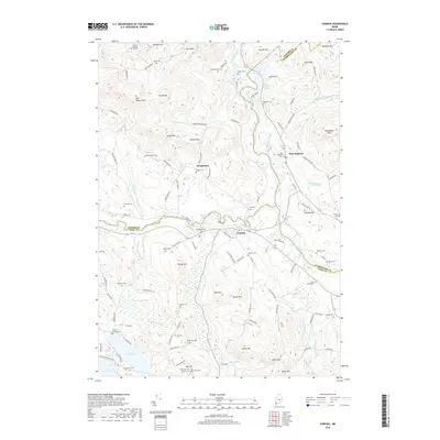 2018 Map of Cornish, 2018 Print