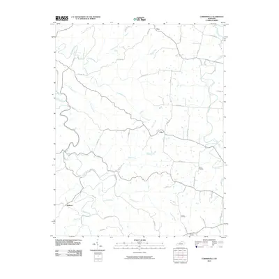 2010 Map of Cornishville, 2010 Print