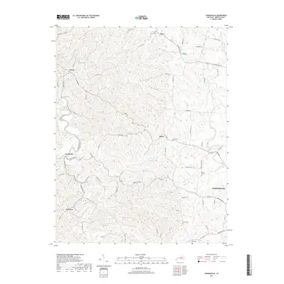 2019 Map of Cornishville, 2019 Print