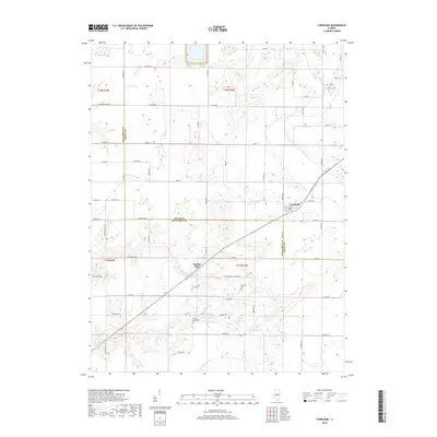 2018 Map of Cornland, 2018 Print