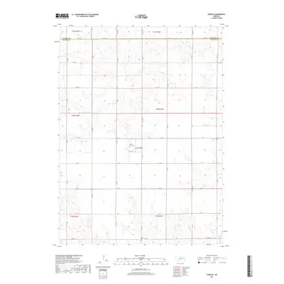 2017 Map of Cornlea, 2017 Print