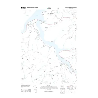 2013 Map of Cornplanter Bridge, 2013 Print