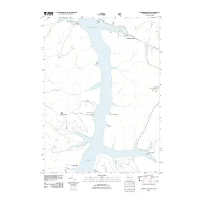 2011 Map of Cornplanter Run, 2011 Print