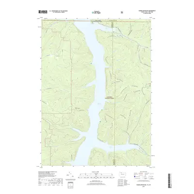 2019 Map of Cornplanter Run, 2019 Print