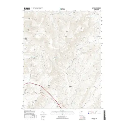 2016 Map of Cornstalk, 2016 Print