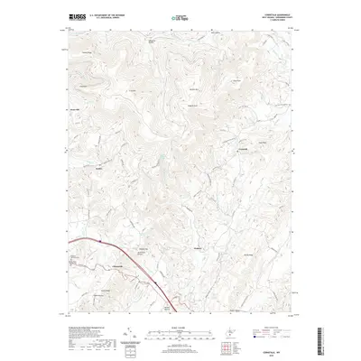 2019 Map of Cornstalk, 2019 Print