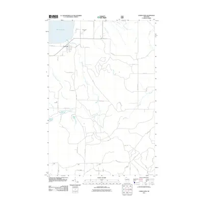 2011 Map of Cornucopia, 2011 Print
