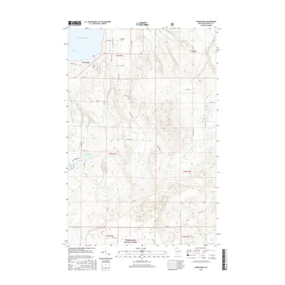 2015 Map of Cornucopia, 2015 Print