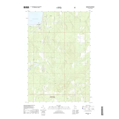 2018 Map of Cornucopia, 2018 Print