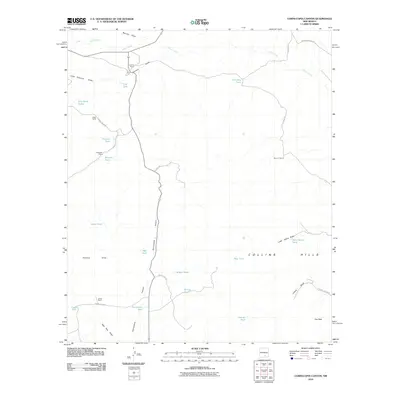 2010 Map of Cornucopia Canyon, 2010 Print