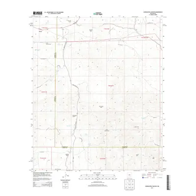 2013 Map of Cornucopia Canyon, 2013 Print