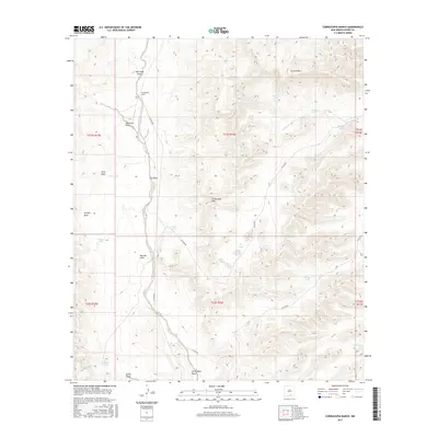 2017 Map of Cornucopia Ranch, 2017 Print