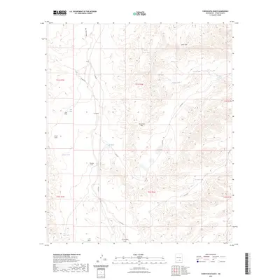 2023 Map of Cornucopia Ranch, 2023 Print