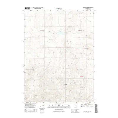 2014 Map of Cornucopia Ridge, 2014 Print