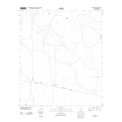 2012 Map of Cornudas, 2012 Print